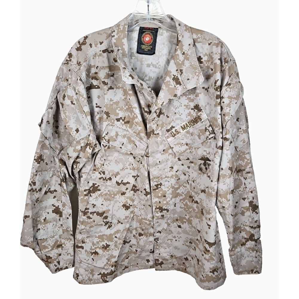 US Marine Corps MCCUU Desert Marpat Jacket Medium Short